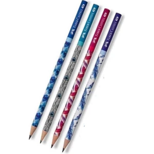 Kurşun Kalem Yuvarlak 4 Adet Faber Castell Peacock Kurşun Kalem Hb Kurşun Kalem