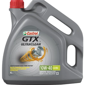 Gtx Ultraclean 10W-40 A3/B4 Yarı Sentetik Motor Yağı 4 Litre (Üretim Yılı:2022)