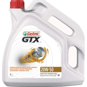 Gtx 20W-50 Motor Yağı 4 Litre (Üretim Yılı:2022)