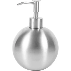 500 ml Top Sıvı Sabunluk Paslanmaz Çelik Mutfak Banyo El Pompası Sıvı Sabunluk Losyonu Deterjan Şişesi | Sıvı Sabun Dağıtıcılar