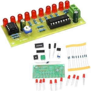 Yürüyen Işık Dıy Kiti Demonte Dıp NE555 + CD4017 Kendin Yap