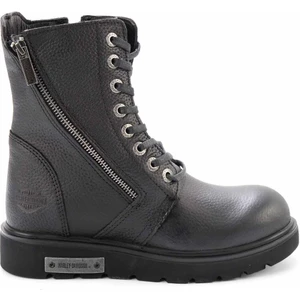 Harley Davidson Black  Deri Kadın Bot & Bootie HD0777063703