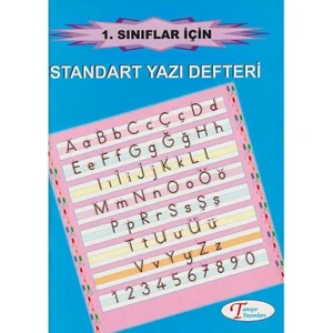 Tanışır Yayınları 1.sınıf Standart Yazı Defteri Büyük Boy