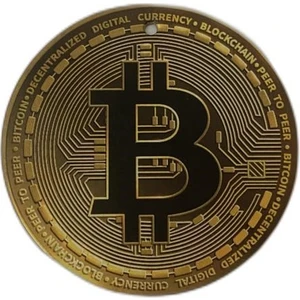 Bitcoin Asma Koku - Dekoratif Oto Asma Koku - Kripto Araç Koku