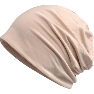 Yumuşak Beanie Hat Boyun Eşarp Kanser Saç Dökülmesi Erkekler Türban Wrap Bayanlar Spor Salonu Kahverengi(Yurt Dışından)