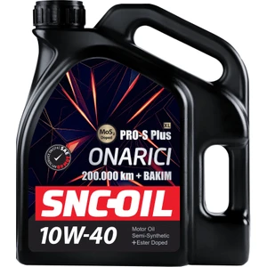 SNC-OIL Pro-S Plus Onarıcı 10W-40 200.000 km  4 Litre Motor yağı ( ÜRETİM YILI 2022 )