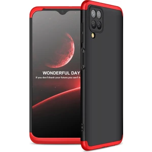 Samsung Galaxy A12 Kılıf 3 Parça 360 Zore Ays Kapak
