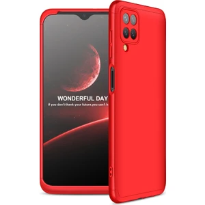 Samsung Galaxy A12 Kılıf 3 Parça 360 Zore Ays Kapak
