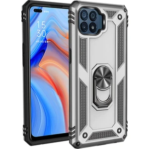 Oppo Reno 4 Lite Kılıf Ultra Korumalı Yüzüklü Manyetik Vega Kapak