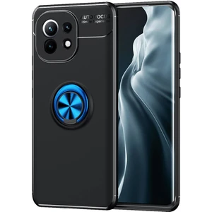 Xiaomi M11 Kılıf Yüzüklü Manyetik Ravel Silikon