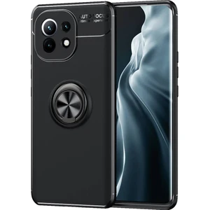 Xiaomi M11 Kılıf Yüzüklü Manyetik Ravel Silikon
