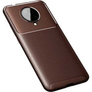 Xiaomi Redmi K30 Pro Kılıf Karbon Desenli Lux Negro Silikon