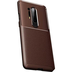 One Plus 8 Pro Kılıf Karbon Desenli Lux Negro Silikon
