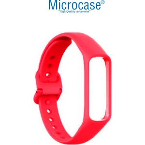 Samsung Galaxy Watch Fit 2 Için Koruma Silikonlu Kayış - KY36