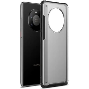Huawei Mate 40 Pro Kılıf Renkli Silikon Kenarlı Buzlu Sert Volks Kapak