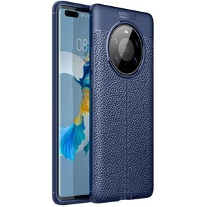 Huawei Mate 40 Pro Kılıf Deri Desenli Lux Niss Silikon