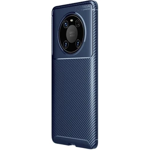 Huawei Mate 40 Pro Kılıf Karbon Desenli Lux Negro Silikon