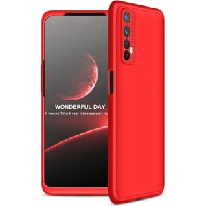 Realme 7 Kılıf 3 Parça 360 Zore Ays Kapak