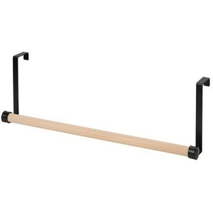 Huş Banyo Havluluk 51 cm Meridyendukkan Siyah Renk Huş Banyo Aksesuar Havlu Askısı