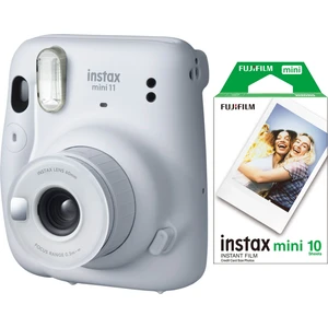 Instax Mini 11 Beyaz Fotoğraf Makinesi 10'lu Film