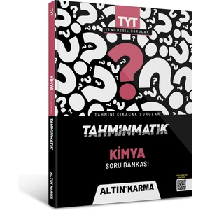 Altın Karma Yayınları Tahminmatik  TYT  Kimya Soru Bankası