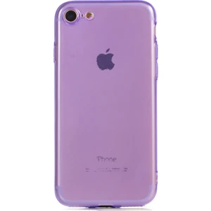 Apple iPhone 8 Kılıf Renkli Fosforlu Mun Silikon