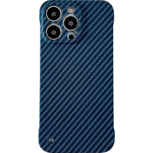 Zshskj iPhone 13  Için Fiber Doku Telefon Kılıf - Koyu Mavi (Yurt Dışından)