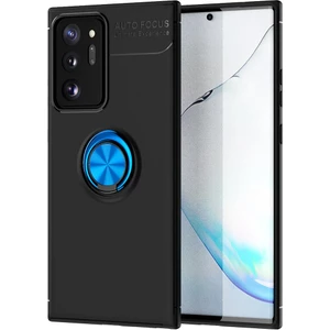 Samsung Galaxy Note 20 Ultra Kılıf Yüzüklü Manyetik Ravel Silikon