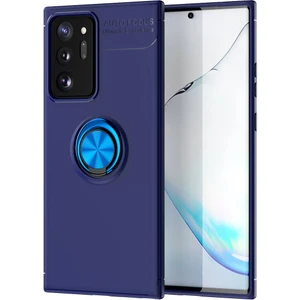 Samsung Galaxy Note 20 Ultra Kılıf Yüzüklü Manyetik Ravel Silikon
