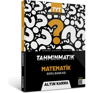 Altın Karma Yayınları Tahminmatik  TYT Matematik Soru Bankası