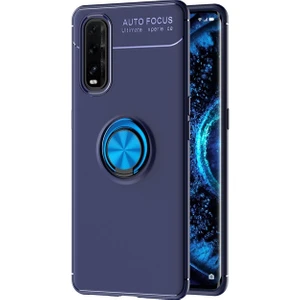 Oppo A31 Kılıf Yüzüklü Manyetik Ravel Silikon