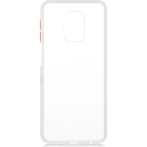 Xiaomi Redmi Note 9 Pro Kılıf Renkli Silikon Kenarlı Buzlu Fri Kapak