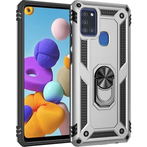 Samsung Galaxy A21S Kılıf Ultra Koruma Yüzüklü Manyetik Vega Kapak