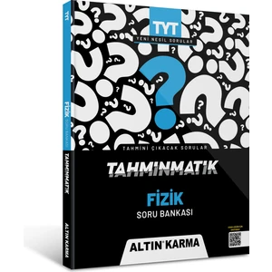 Altın Karma Yayınları Tahminmatik  TYT Fizik  Soru Bankası