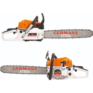 Germany Steel Benzinli Testere 7.9 Hp 62CC Ağaç Odun Dal Kesme Makinesi Motorlu Testere Yeni Nesil Motor