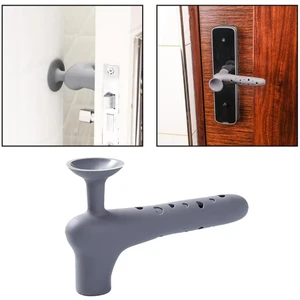 Silikon Kapı Kolu Stoperi Kirli Beyaz