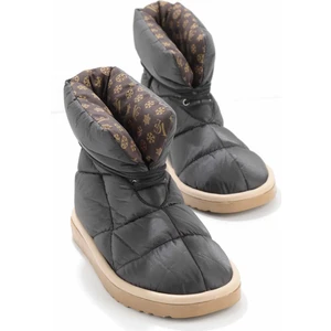 Siyah Paraşüt  Kadın Bot & Bootie K02140088867