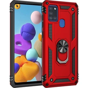 Samsung Galaxy A21S Kılıf Ultra Koruma Yüzüklü Manyetik Vega Kapak