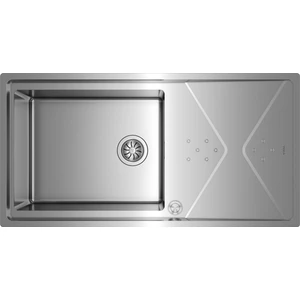 Brooklyn 60 MXp 1b 1d Ankastre Tezgaha Sıfır Paslanmaz Çelik 98 Cm