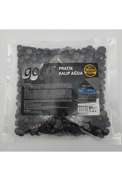 Gogo Pratik Siyah Kalıp Ağda 400 gr 5 Adet