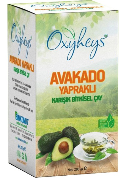 Avakado Yapraklı Çay