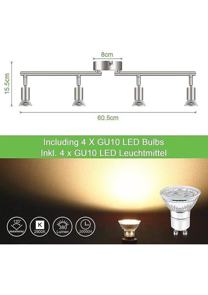 Lambalar Uesen 24 W Su Geçirmez LED Tavan Lambası Modern Ince Kare LED Tavan Işıkları 2050LM Soğuk Beyaz 5000K