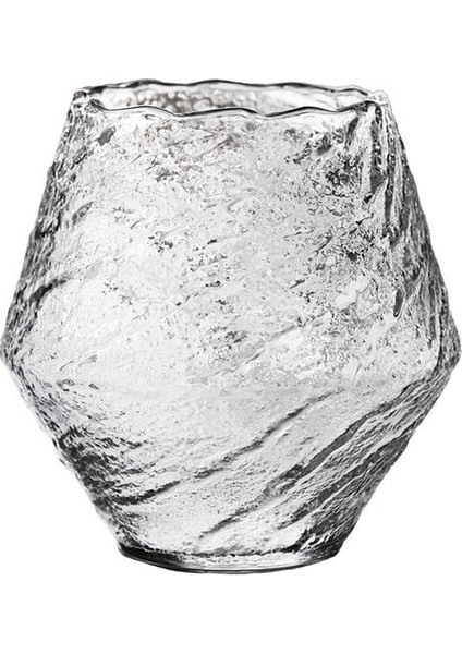 Japon El Yapımı Dövülmüş Viski Cam Isıya Dayanıklı Suyu Kupası Likör Viski Kristal Şarap Cam Konyak Brandy Snifter | Şarap Kadehleri (Yurt Dışından)