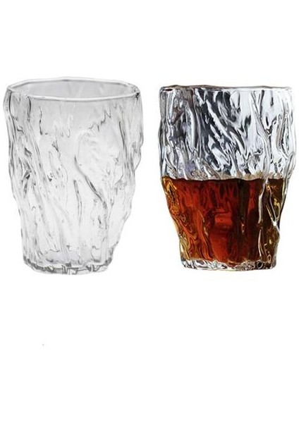 2 Adet Japon Düzensiz Çekiç Sanat Viski Tumbler Cam Eski Moda Yapıt El Yapımı Viski Kupa Chivas Kupası Şarap Camı Verre A Vin | Eski Moda Cam (Yurt Dışından)