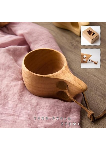 Japon Tarzı Ahşap Kahve Kupa Taşınabilir Kauçuk Ahşap Çay Süt Bardakları İçme Kupalar Drinkware El Yapımı Suyu Limon Teacup Hediye | Kupalar (Kahverengi) (Yurt Dışından) fırsatları
