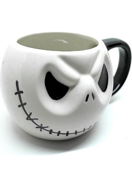 Yaratıcı Kafatası Drinkware Jack Kahve Kupalar Karikatür Kahve Çay Kupası Cadılar Bayramı Bar Hediye Kupası Kabus Noel Hediyesi Öncesi | Kupalar (Beyaz) (Yurt Dışından) fiyatları