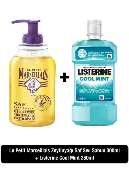 Cool Mint 250 ml + Le Petit Marseillais Lavanta Yağı Saf Sıvı Sabun 300 ml