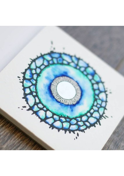 Kare 20X20 cm Albüm (Suluboya ve Grafik Için) Watercolor Album