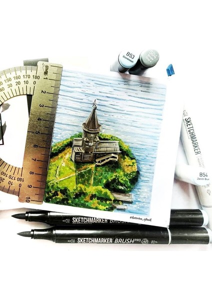Kare 11×11 cm Albüm 30 Sayfa (Marker ve Grafik Için) Classic Album
