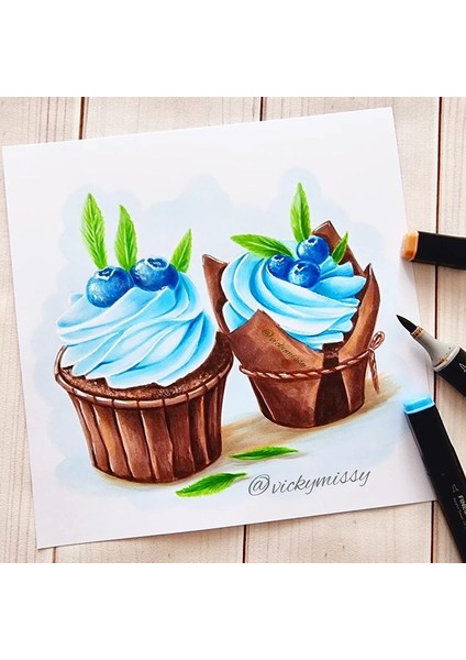 Kare 20×20 cm Albüm 30 Sayfa (Marker ve Grafik Için) Classic Album